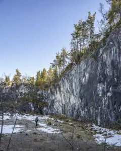 Glansbergsgruvans föredetta vandringsled