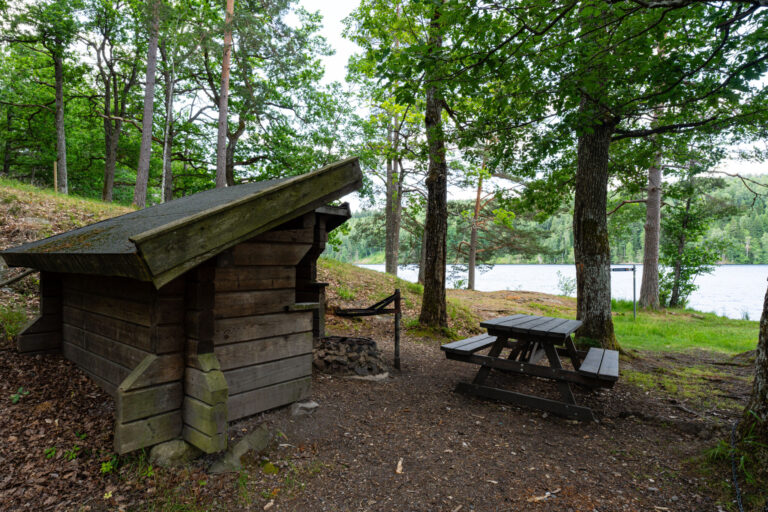 Buteruds vindskydd, grillplats, dass och rastplats
