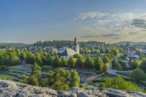 Borgarberget, Kisas utsiktsplats