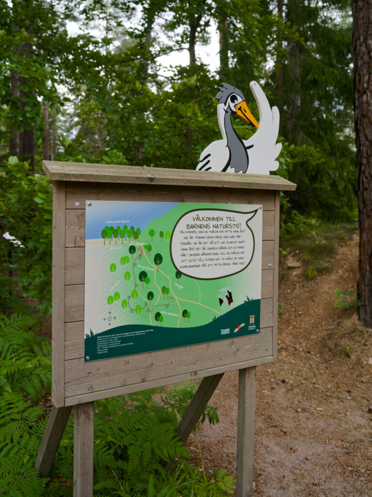 Barnens naturstig i Östanåparken