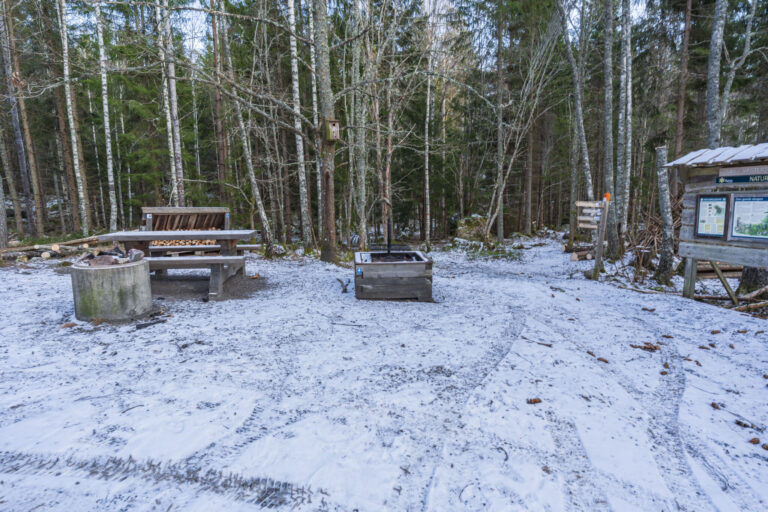 Grillplats vid Säby Västerskog
